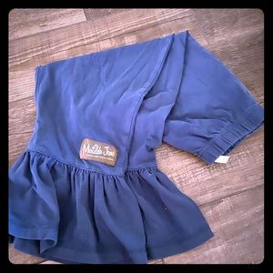 Matilda Jane ruffle capris navy blue size 6